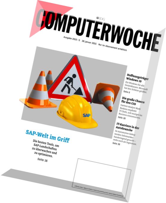 Computerwoche Magazin N 05, 26 Januar 2015