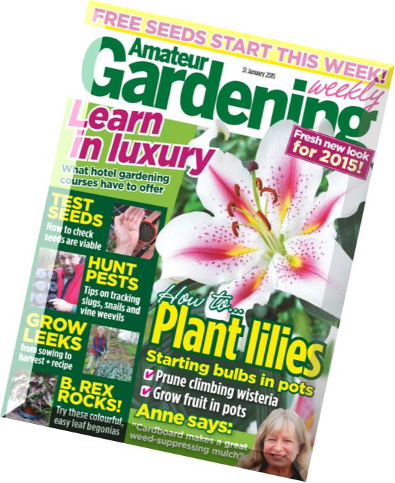 Amateur Gardening Magazine 31 January 2015