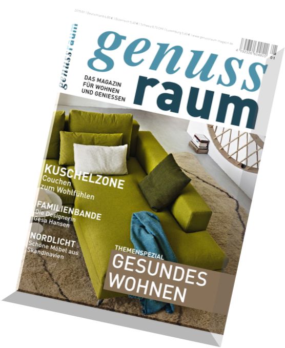 Genussraum Das Magazin – Februar-April N 01, 2015