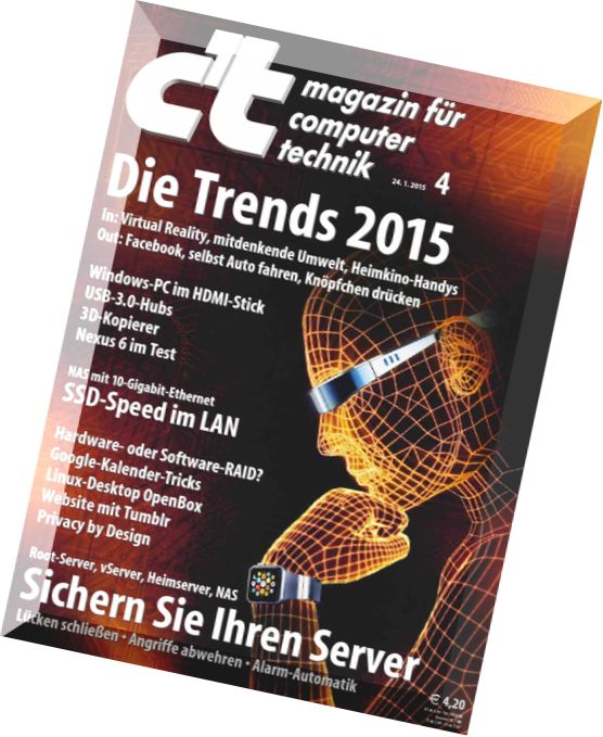 c’t magazin 04-2015 (24.01.2015)