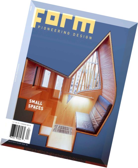 FORM PIONEERING DESIGN – September-October 2014