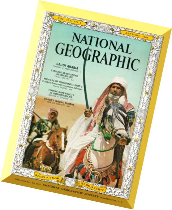 National Geographic Magazine 1966-01, January