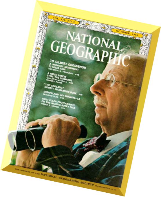 National Geographic Magazine 1966-10, October