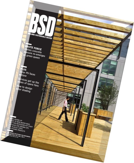 Building Sustainable Design – October 2009