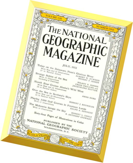 National Geographic Magazine 1952-07, July
