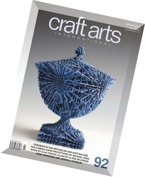 Craft Arts International Magazine Issue 92, 2015