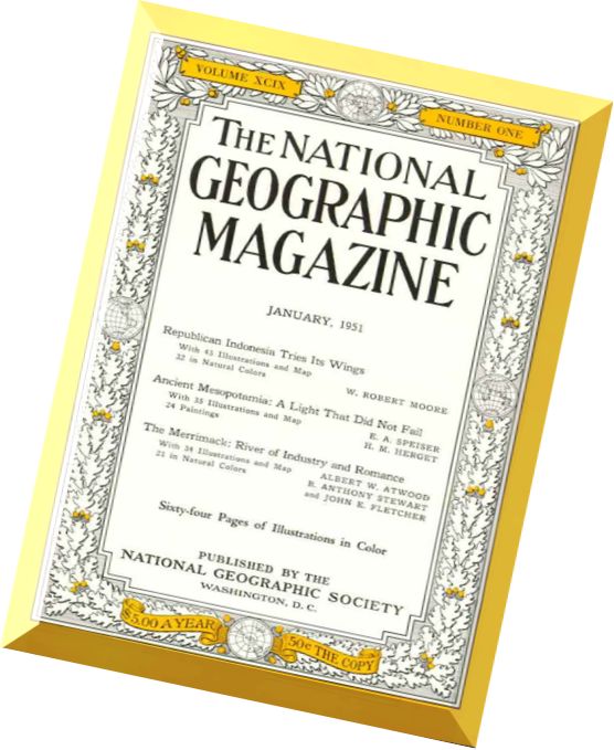 National Geographic Magazine 1951-01, January