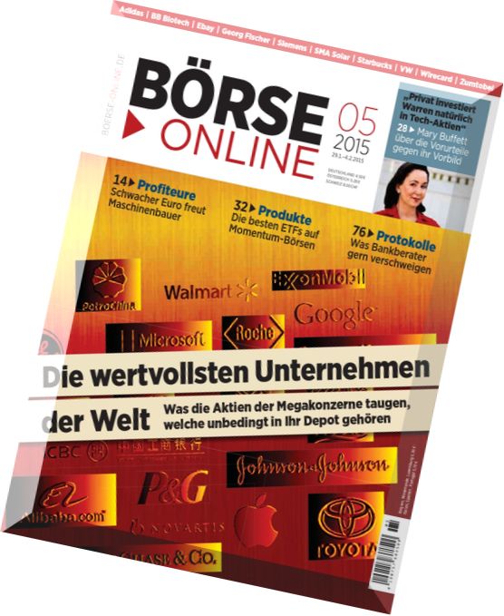 Borse Online Finanzmagazin N 05, 29 Januar 2015