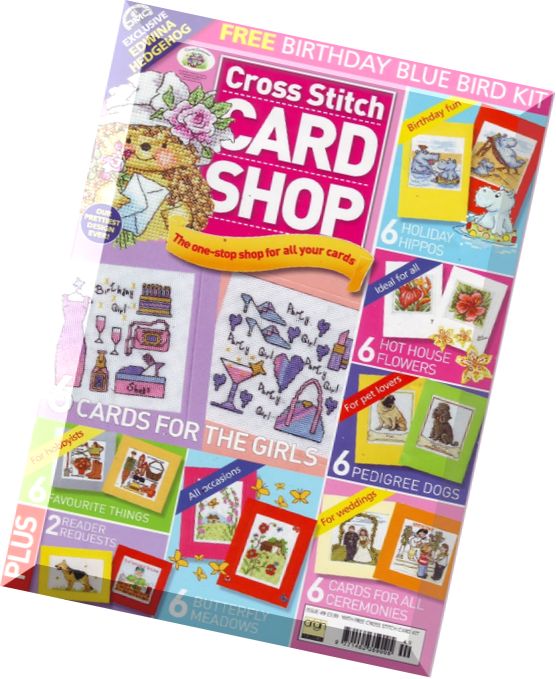 Cross Stitch Card Shop 049