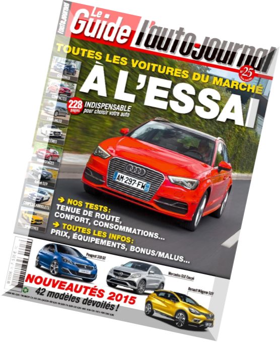 Le Guide de l’Auto-Journal N 25 – Fevrier-Avril 2015