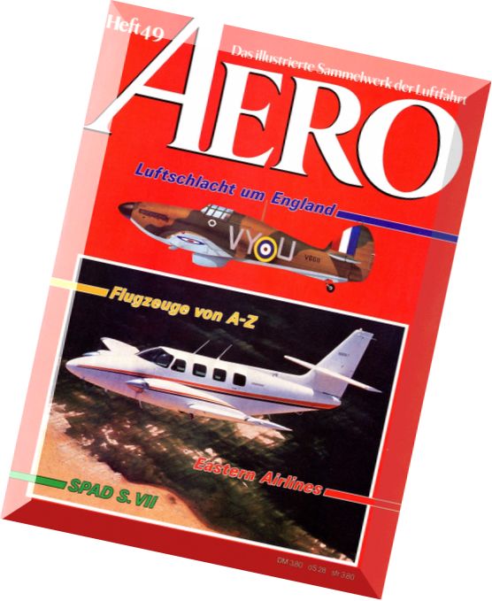 Aero Das Illustrierte Sammelwerk der Luftfahrt N 49