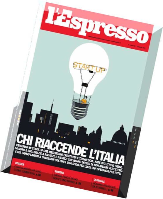 L’Espresso N 5 – 5 Febbraio 2015