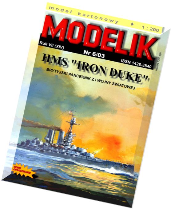 Modelik (2003.06) – HMS Iron Duke