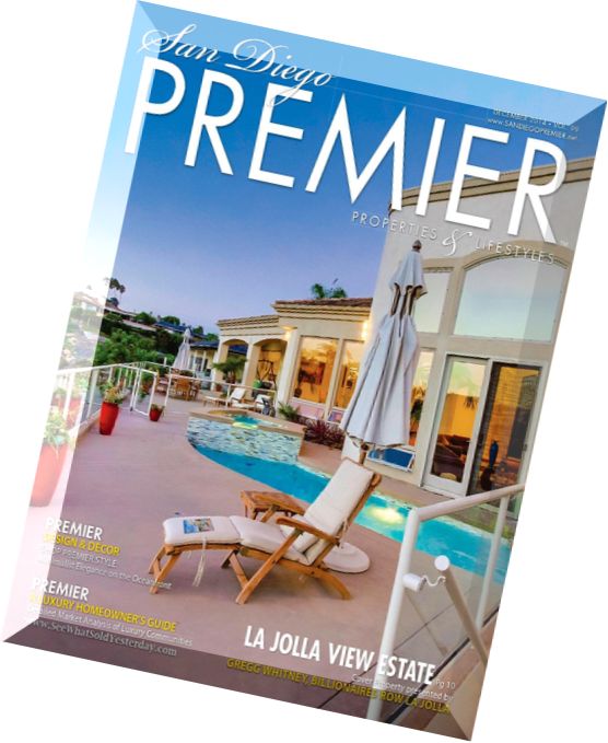 San Diego Premier Properties & Lifestyles – December 2014