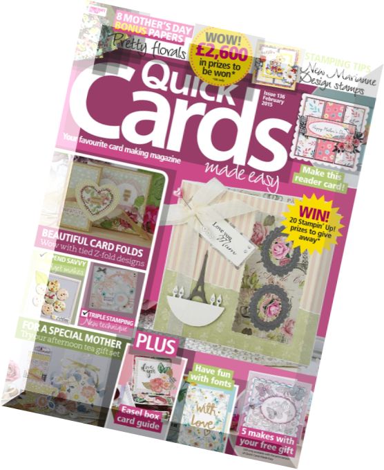 Quick Cards Made Easy – February 2015