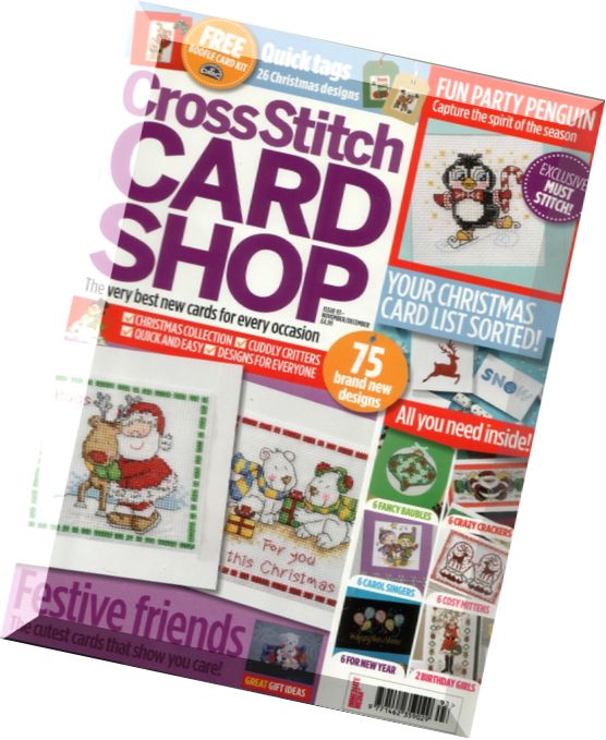 Cross Stitch Card Shop 093