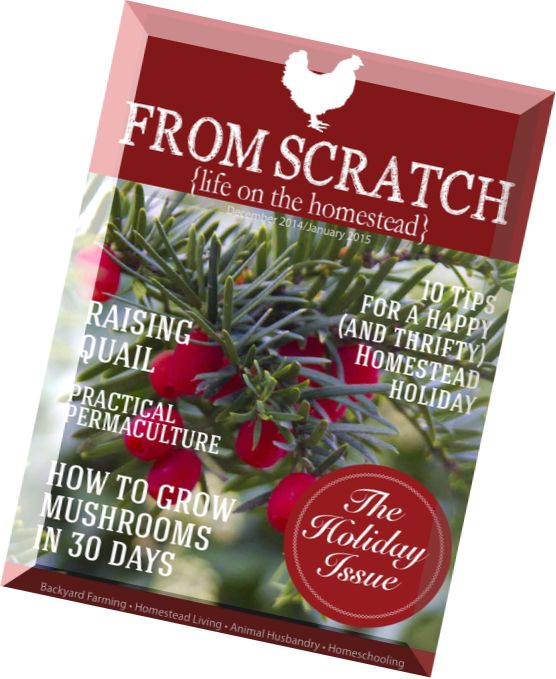 From Scratch Magazine – December 2014 – January 2015