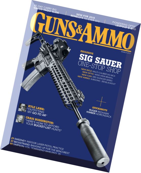 Guns & Ammo – March 2015