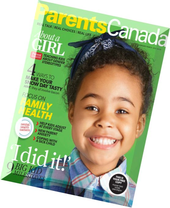 Parents Canada – February – March 2015