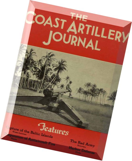 Coast Artillery Journal – July-August 1936