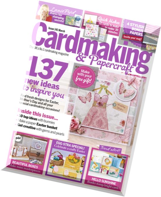 Cardmaking & Papercraft – March 2015