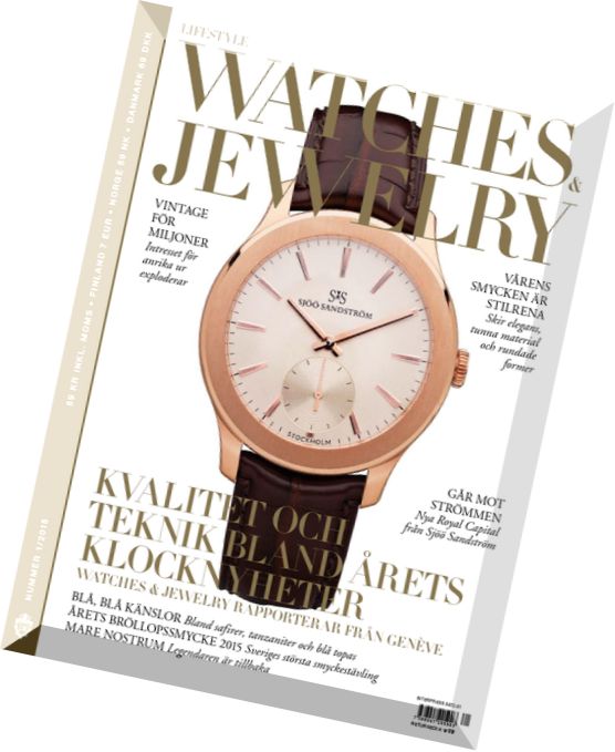 Watches & Jewelry Nr.1, 2015