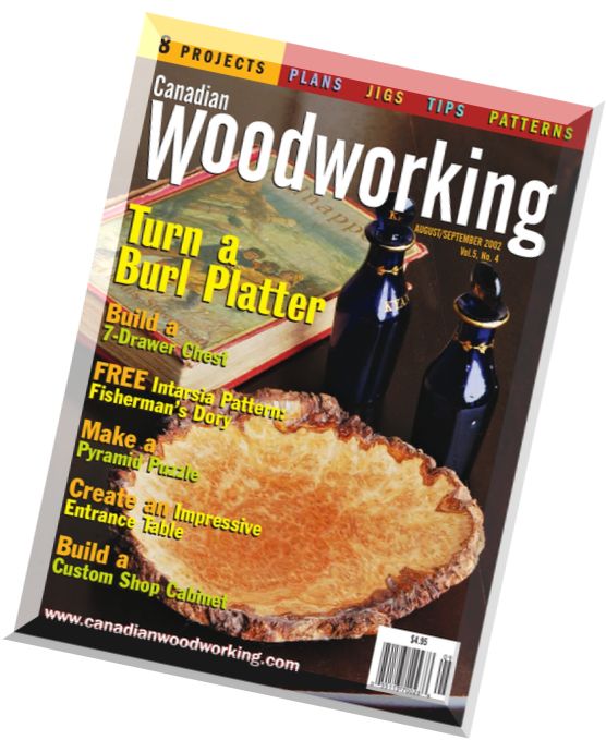 Canadian Woodworking Issue 19,August-September 2002
