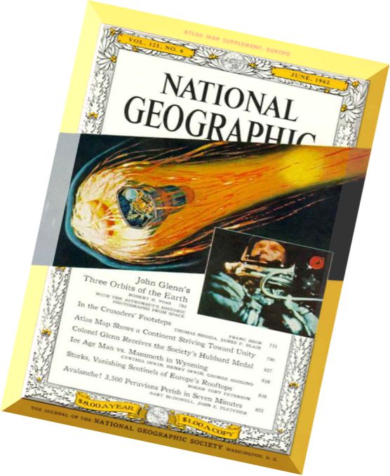 National Geographic Magazine 1962-06, June