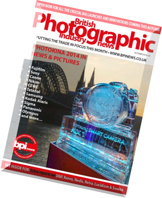 British photographic Industry news – October 2014
