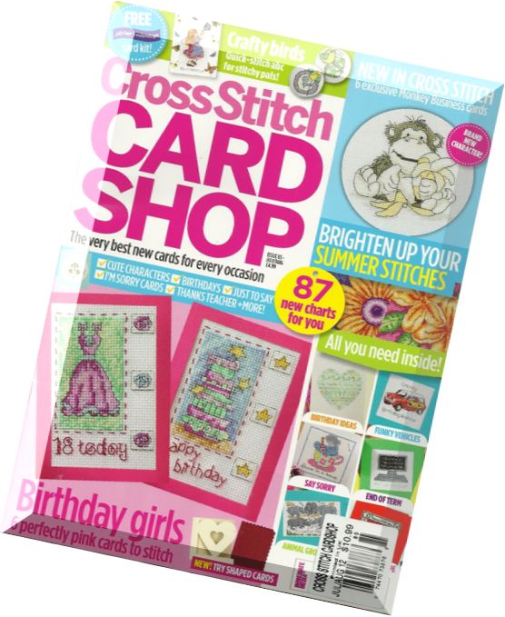 Cross Stitch Card Shop 085