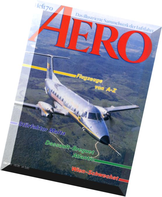 Aero Das Illustrierte Sammelwerk der Luftfahrt N 70