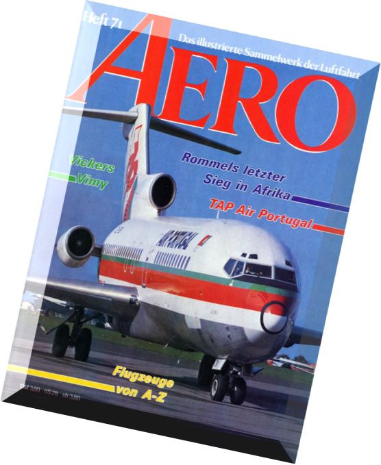 Aero Das Illustrierte Sammelwerk der Luftfahrt N 71