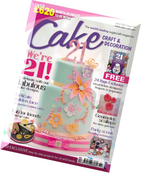 Cake Craft and Decoration Magazine – April 2015