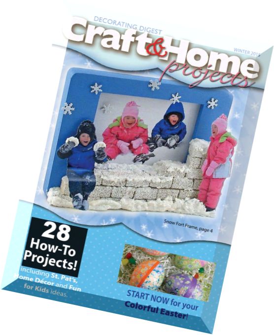Craft & Home Projects – Winter 2015