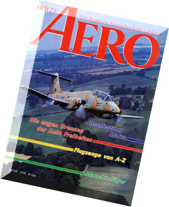 Aero Das Illustrierte Sammelwerk der Luftfahrt N 72