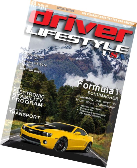 Driver Lifestyle USA – March 2015
