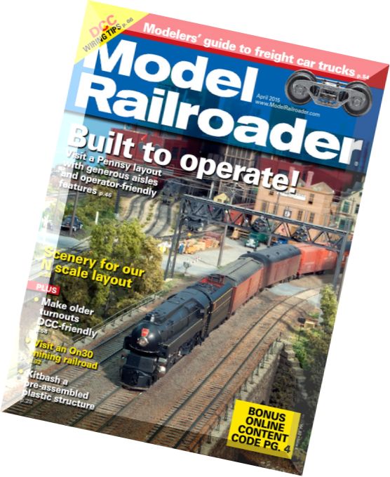 Model Railroader – April 2015
