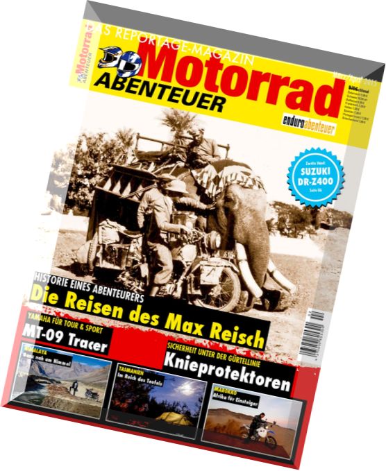 Motorrad Abenteuer – Marz-April 2015