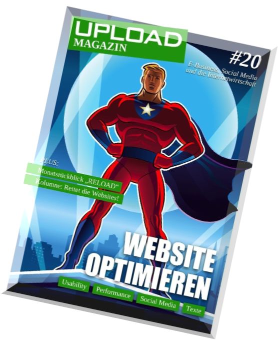 UPLOAD Magazin 20 Website Optimieren von Sebastian Schurmanns