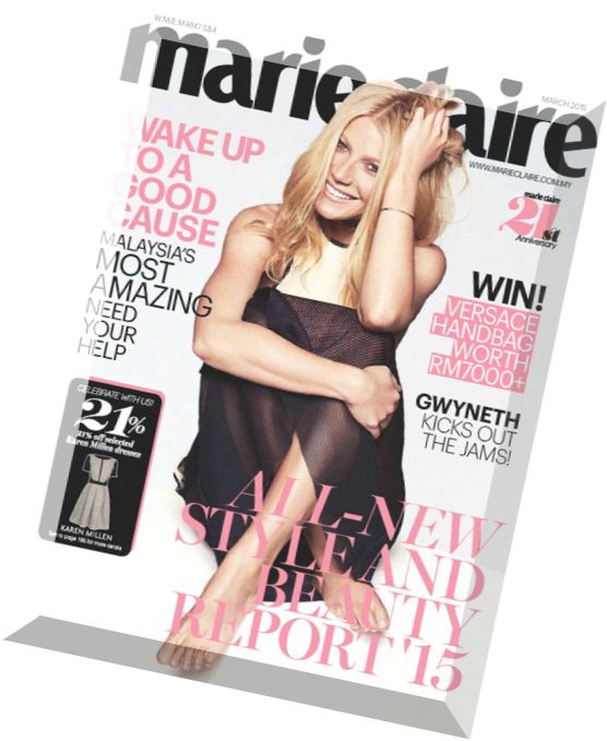 Marie Claire Malaysia – March 2015