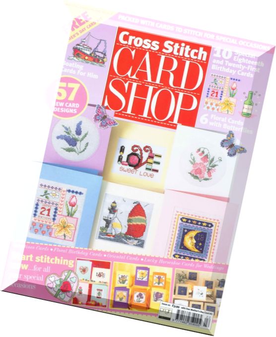Cross Stitch Card Shop 022