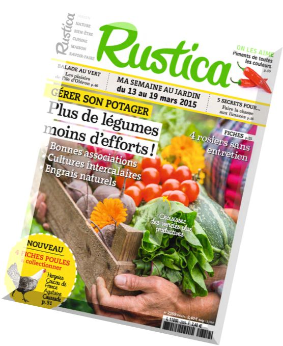 Rustica N 2359 du 13 au 19 Mars 2015