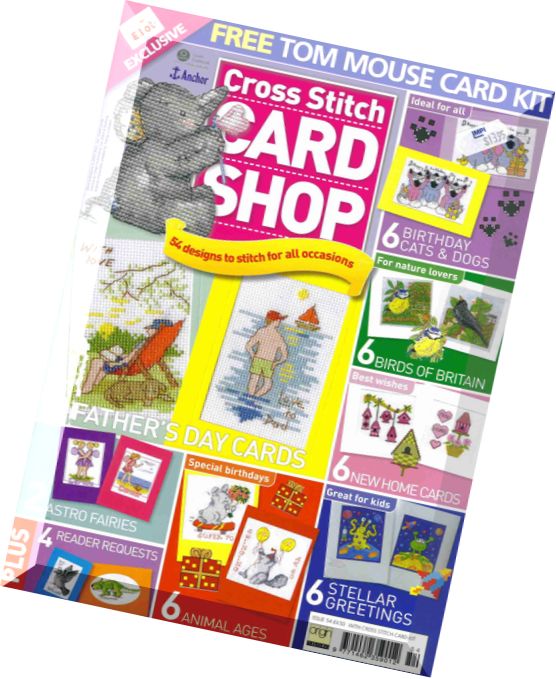 Cross Stitch Card Shop 054
