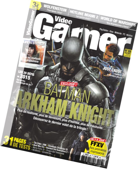 Video Gamer N 28 – Avril 2015