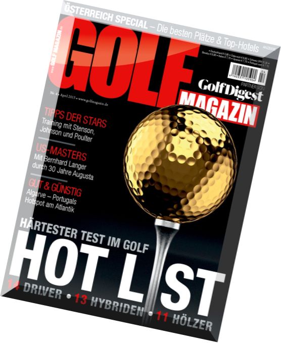 Golf Magazin Germany – April 2015