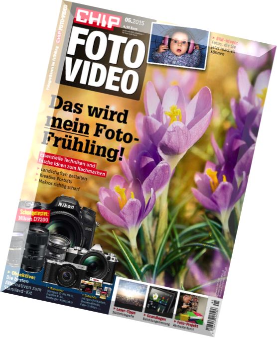 Chip Foto und Video Magazin Mai N 05, 2015