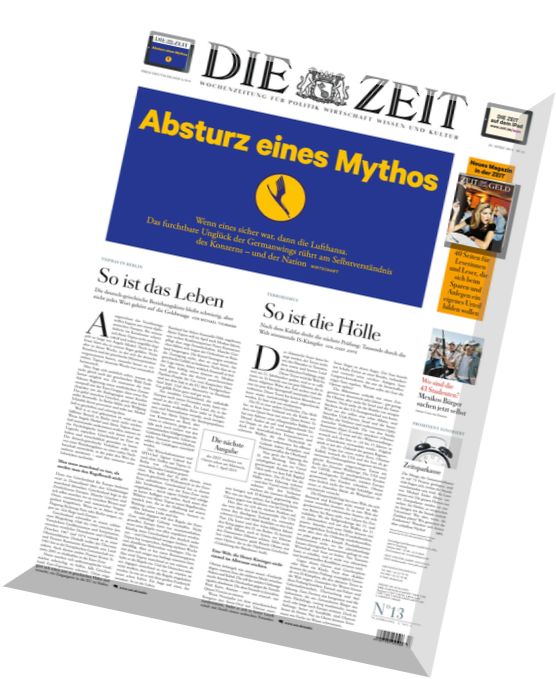 Die Zeit mit Zeit Magazin – 26 Marz 2015