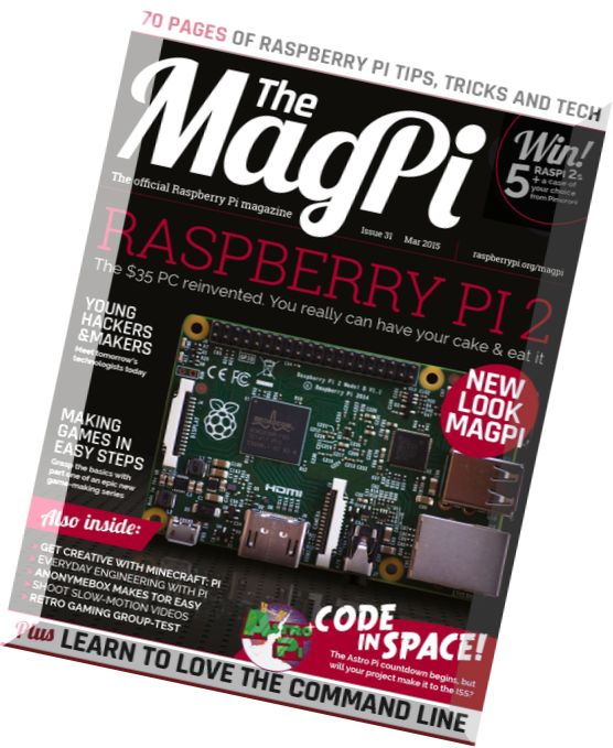 The MagPi Issue 31, March 2015