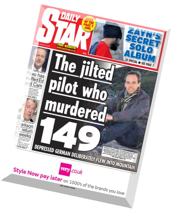 DAILY STAR – Friday, 27 March 2015