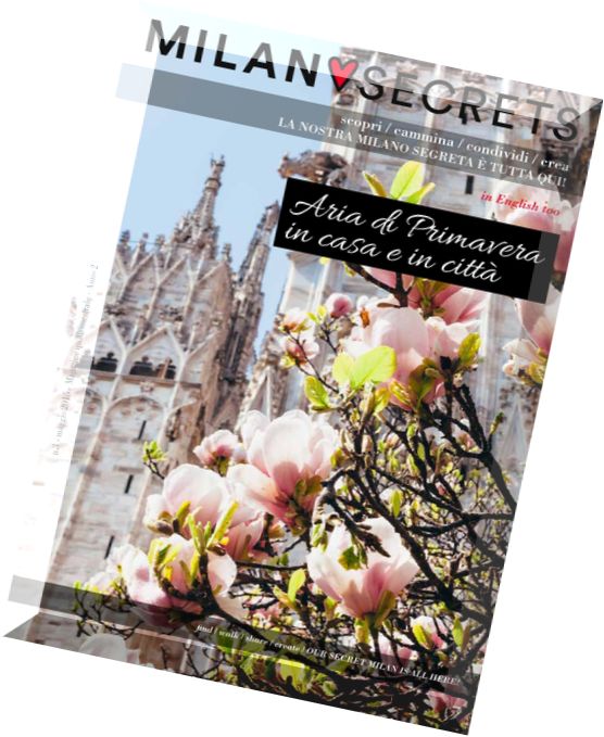 MilanoSecrets Magazine – Issue 3, Aprile 2015